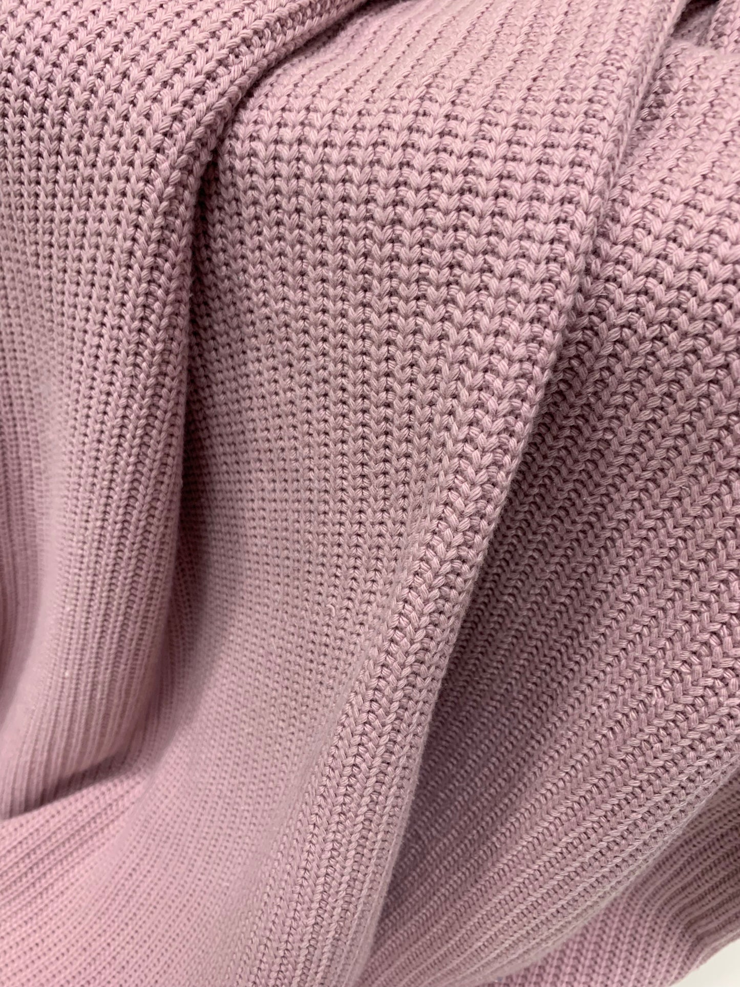 Heavy Knit / Strick rosa