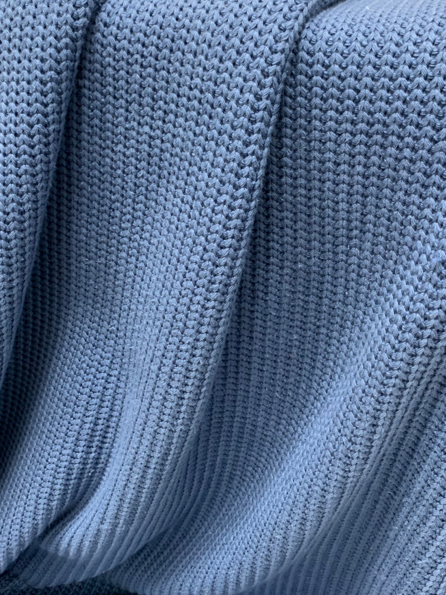 Heavy Knit / Strick blau