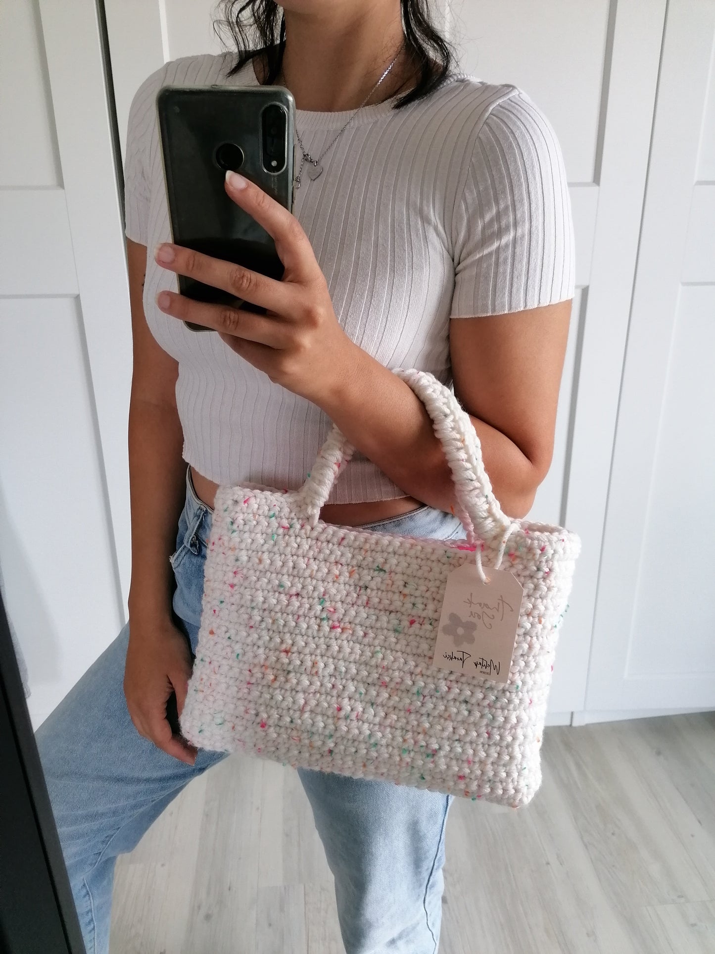 Handgefertigte Handtasche