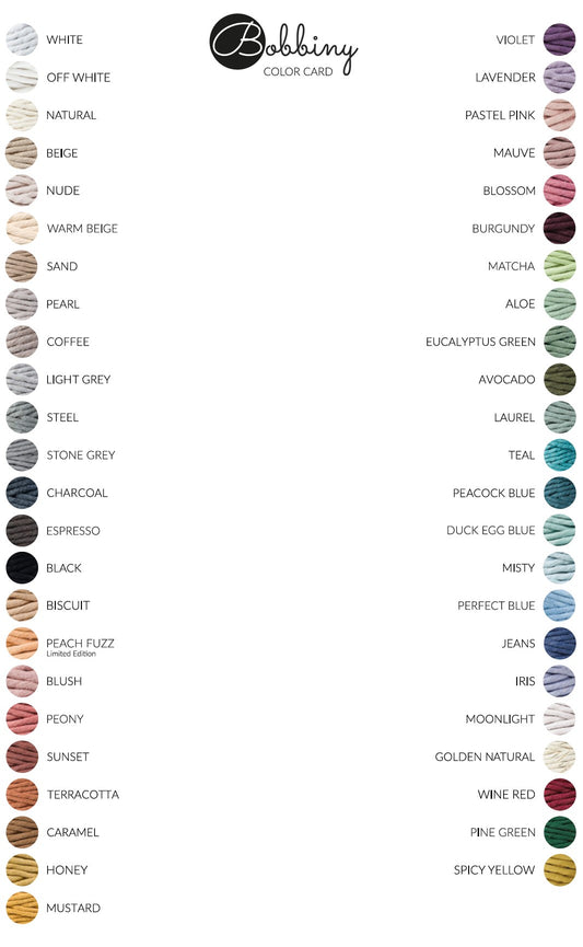 9mm Bobbiny Flechtkordel 100m