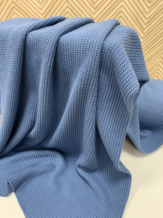 Heavy Knit / Strick blau