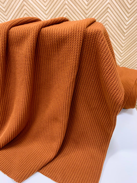 Heavy Knit / Strick braun