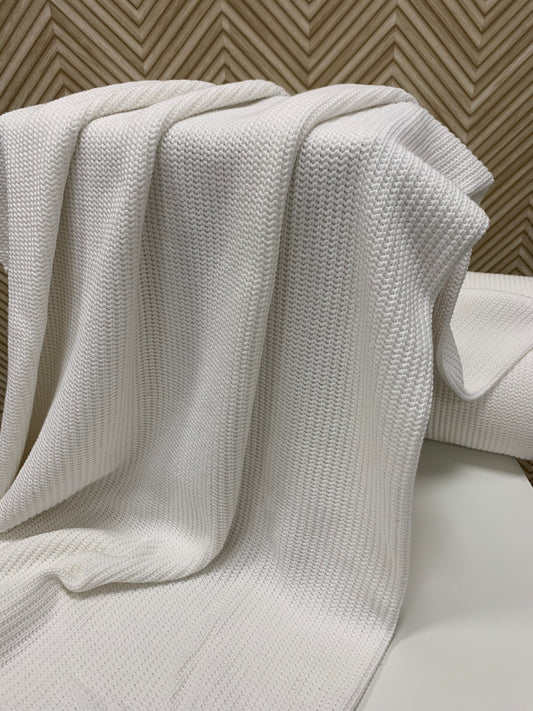 Heavy Knit / Strick weiß