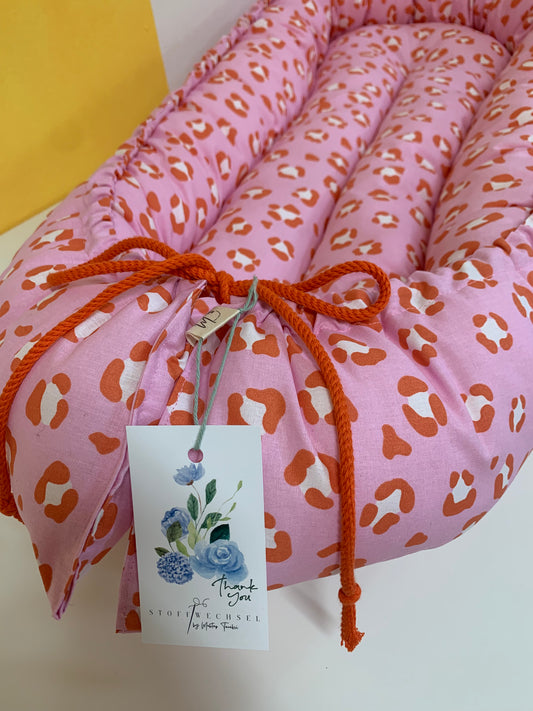 Babynestchen Leo pink