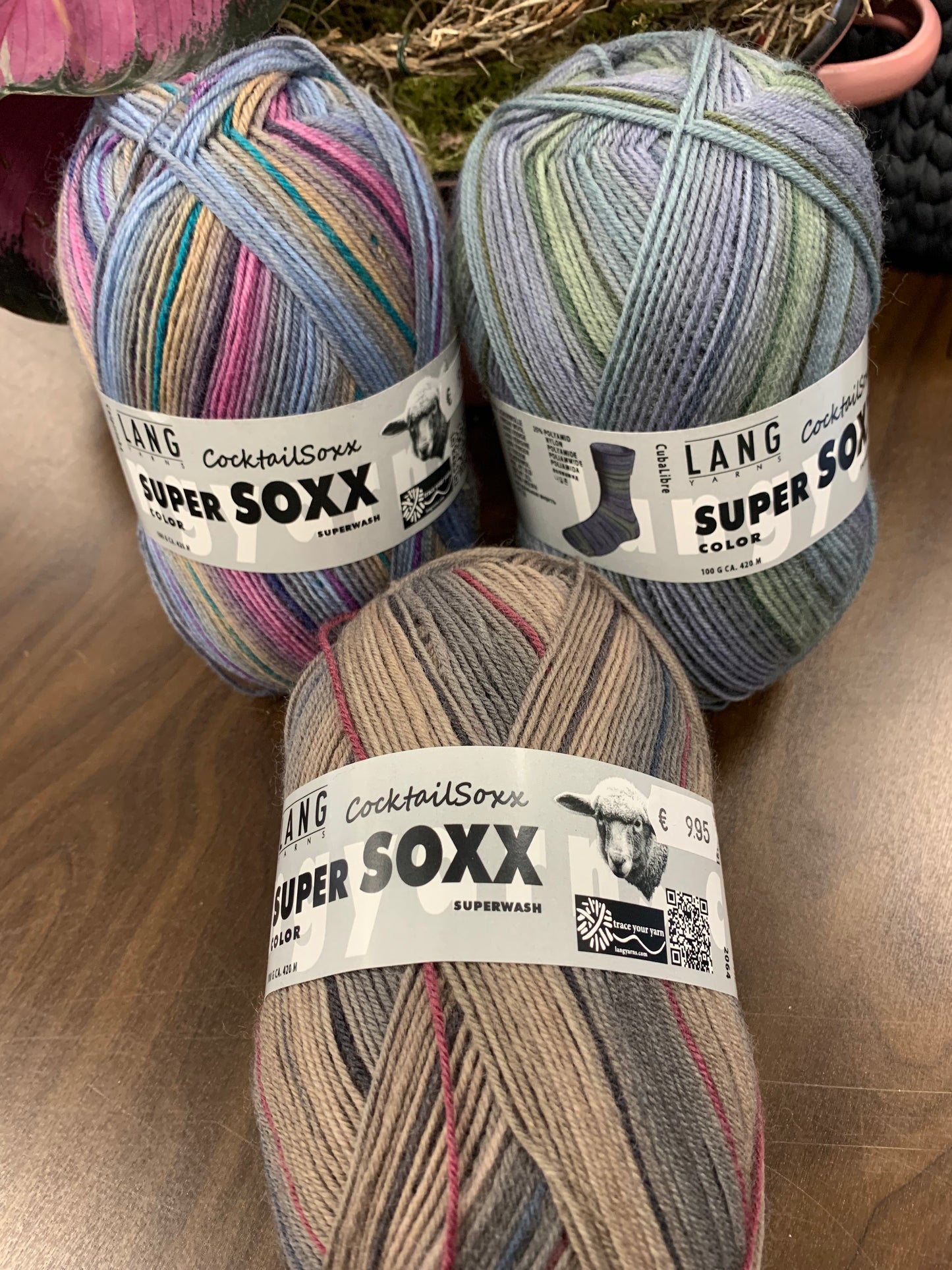 LANG YARNS Super Soxx Color - Cocktail Soxx