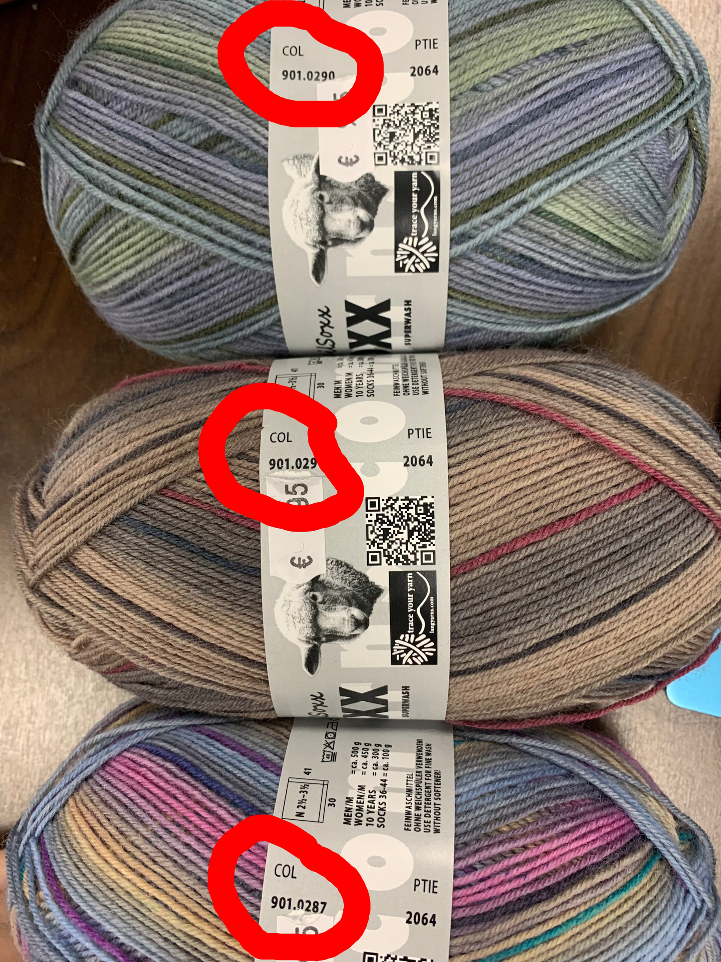 LANG YARNS Super Soxx Color - Cocktail Soxx