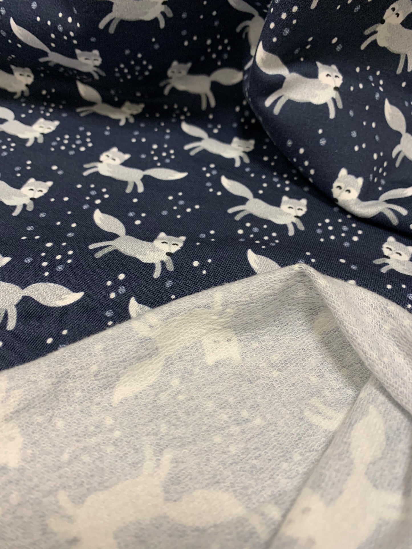 French Terry Füchse