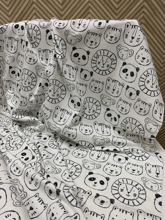 Jersey Tiere Schwarz