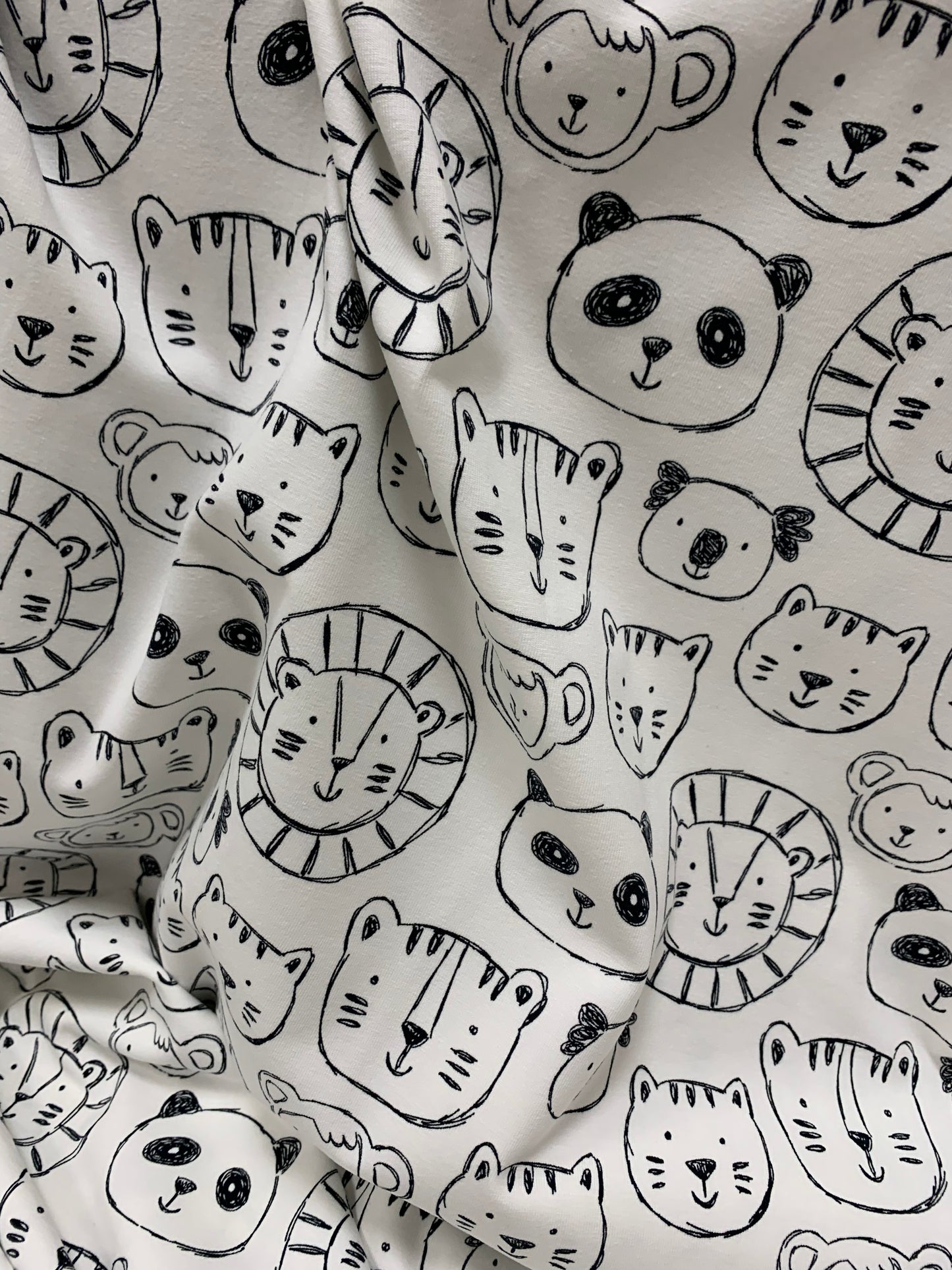 Jersey Tiere Schwarz