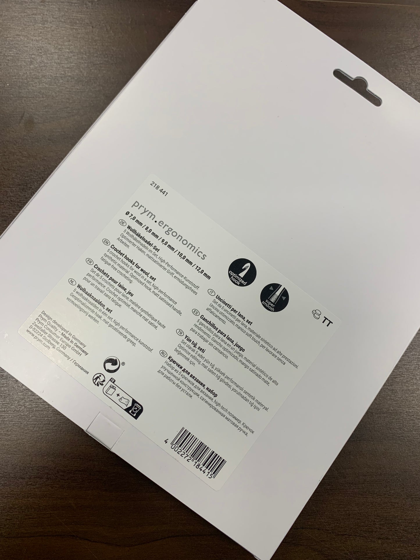 Prym Ergonomics Häkelnadel Set